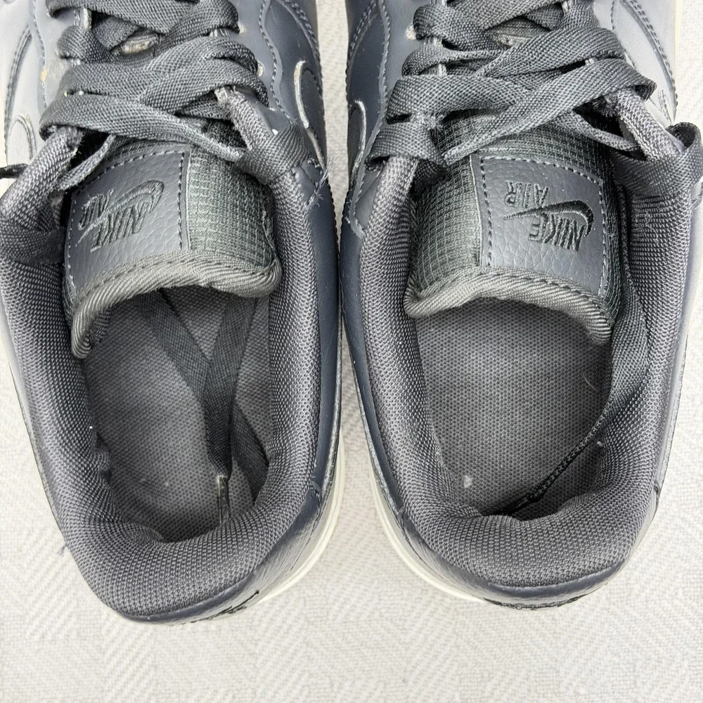 Nike Air Force‎ 1 Low 07 Premium Off Noir Black Gum Sneaker Women 8 896185-008